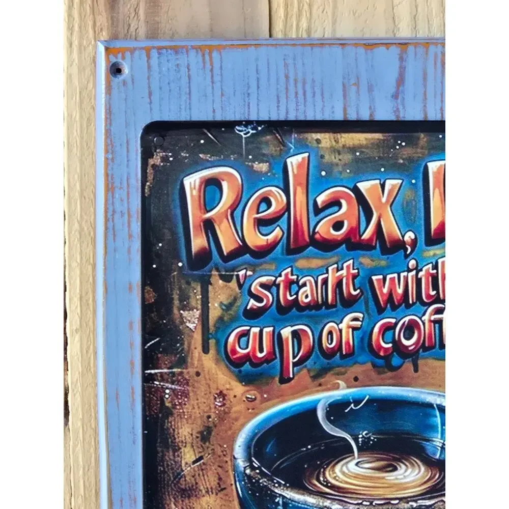 Rustic Coffee Mug, Leash, Key Holder, Wall Mounted, Solid Wood Handcrafted New